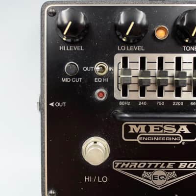 Mesa Boogie Throttle Box EQ Overdrive Pedal With Original Box Guitar Effect Pedal TEQ-602 image 3