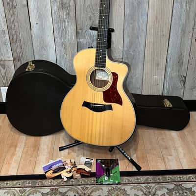 Minty 2014 Taylor 214ce DLX with ES2 Electronics Natural , OHSC , Papers Pro Setup Ships Fast, Support Small Business ! image 16
