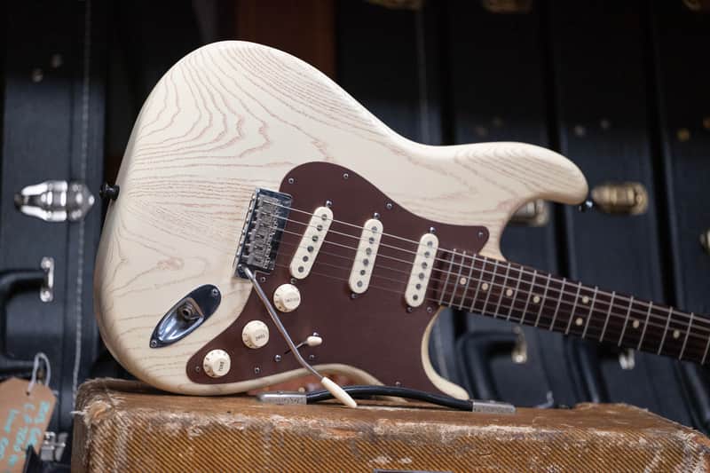Fender FSR American Standard Rustic Ash Stratocaster | Reverb