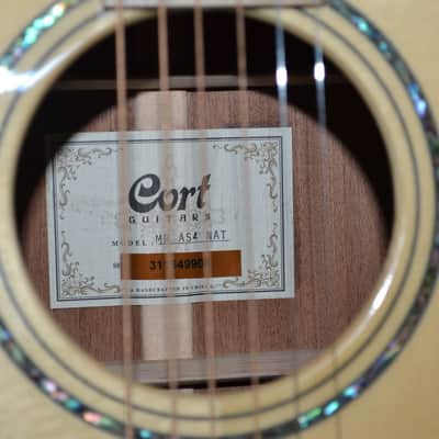 Cort MR-AS4 Acoustic Electric, Fishman Prefix Plus-T, Cort Hard Shell Case image 5