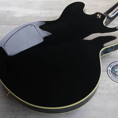 2002 Epiphone Korea BB King "Lucille" Signature Model (Ebony) image 8