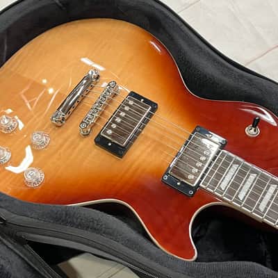 Epiphone Les Paul Modern Figured Caffe Latte Fade New Unplayed w/ Epi Lite Case Auth Dealer 7lb 14oz image 6