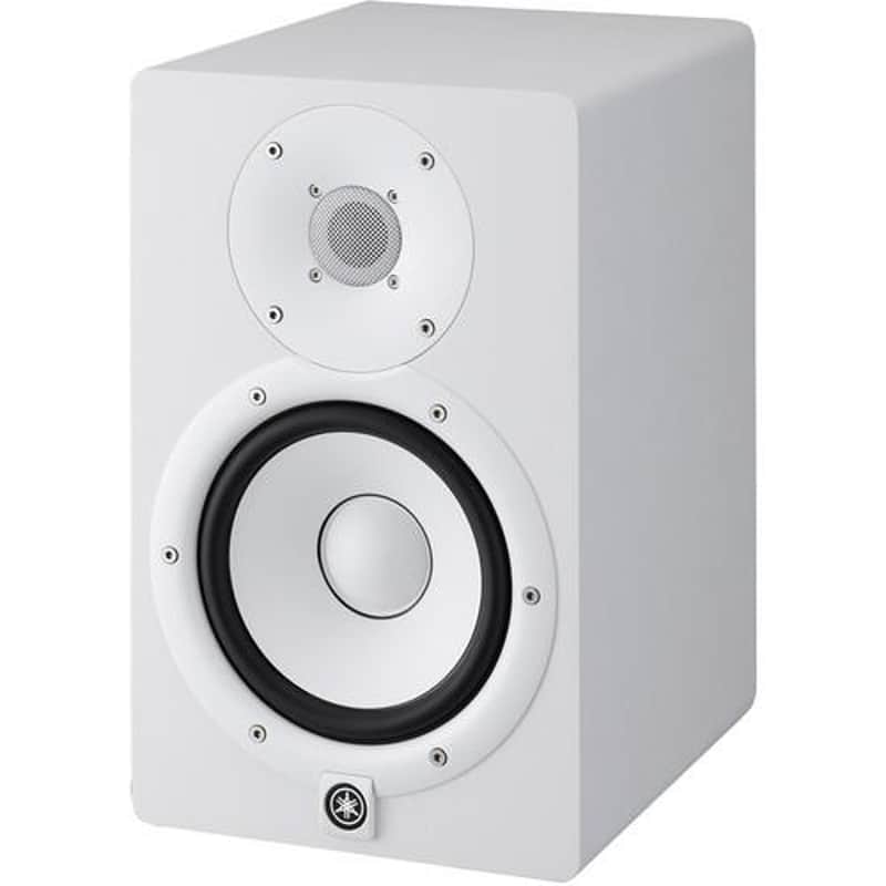 Yamaha HS7 6.5  2-Way Bass-Reflex Bi-Amplified Powered Studio Monitor, 43Hz - 30kHz, 95W Output Power, Single, White image 1