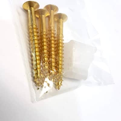 Brio Neck Plate, Neck Screws, Gasket and Wax Gold image 4