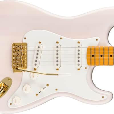 Squier FSR Classic Vibe '50s Stratocaster White Blonde w/Gold Hardware image 1