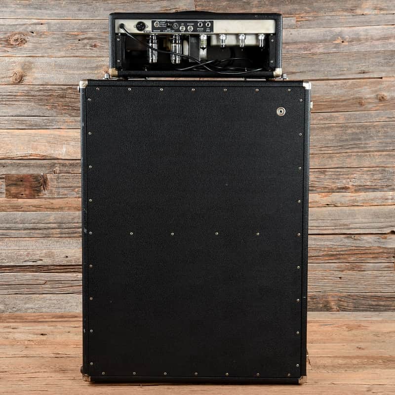 Fender Bassman "Drip Edge" 2-Channel 50-Watt 2x15" Piggyback Guitar Amp 1968 - 1969 image 2