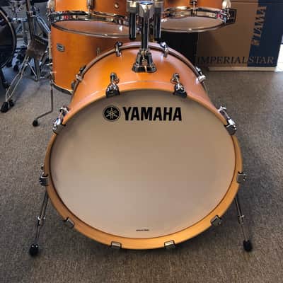 Yamaha Tour Custom Maple Drum Set 22/10/12/16  Caramel Satin image 1
