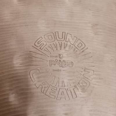 Paiste 18" Sound Creation Dark Ride 1978 imagen 3