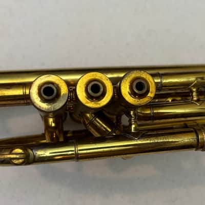 King HN White Cleveland Cornet Early 1950's - Lacquer image 13
