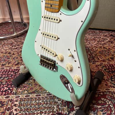 Fender Custom Shop Postmodern Strat Maple Journeyman 2024 - Aged Surf Green image 9