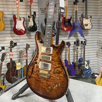 PRS Wood Library Special 22 Semi Hollow - Custom Color Smokeburst w/Paisley Case & PLEK*D #551 image 6