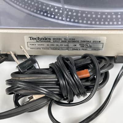 Vintage Technics SL-1700 Direct Drive Turntable Record Player Japan image 10