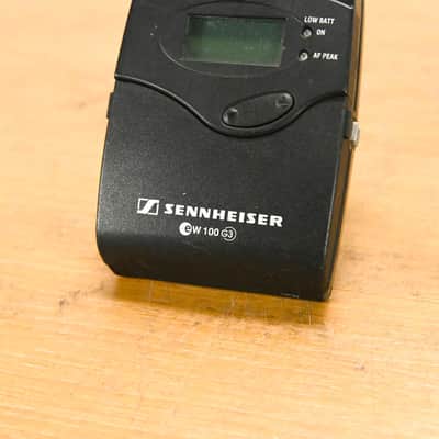 Sennheiser ew 100 G3 Bodypack Wireless System - A Range NO POWER SUPPLY CG01YPL image 11