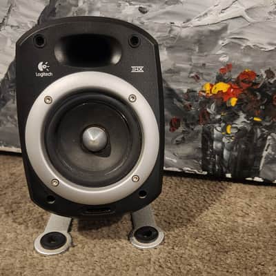 Logitech Logitech Z-680 THX Certified Speakers 4 speakers 90s  - Black Plastic case image 4