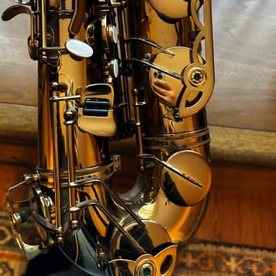 RW Pro Series Tenor Saxophone in Cognac Gold Lacquer with high F# key image 1