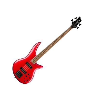 Jackson X Series Spectra Bass SBX IV 4-String Right-Handed Bass Guitar with Nyatoh Body and Laurel Fingerboard (Candy Apple Red) image 5