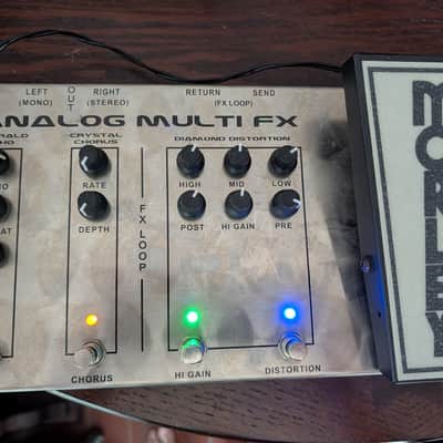 Morley AFX-1 Analog Multi FX 2022 - Present - Spun Stainless Steel image 4