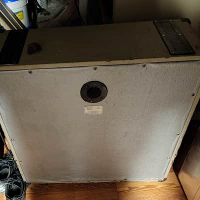 1987 Marshall 2551 AV 300w Silver Jubilee vintage original 4x12" Angled Guitar Speaker Cabinet image 6