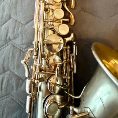 Conn NWII 4M Curved Soprano Silver Deco Engraving Very Rare Overhauled Beautiful image 6