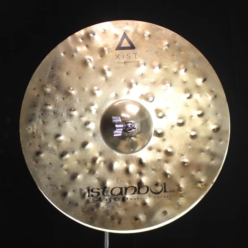 Istanbul Agop 17" Xist Dry Dark Brilliant Hi Hats - 1144g/1493g (video demo) image 1
