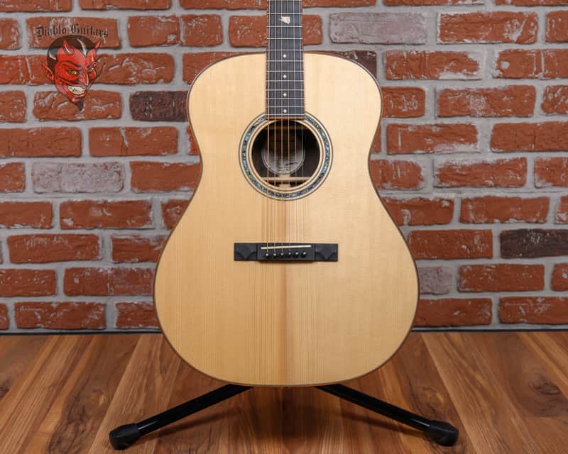 Knaggs Potomac #49 Red Spruce Top w/ Brazilian Rosewood Back & Sides Aged Natural 2022 w/OHSC image 1