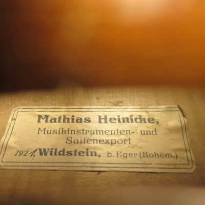 Mathias Heinicke Violin, 1921, Bohemia, 4/4 - Excellent Sound! image 3