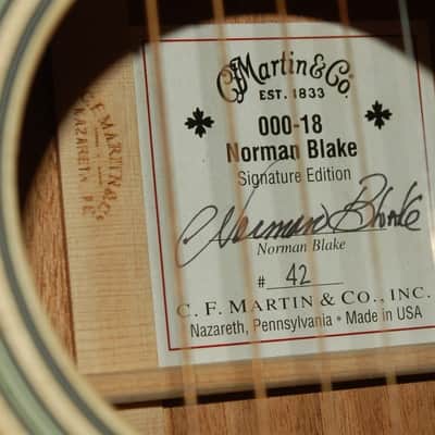 Martin 000-18,  Norman Blake  #42 image 4