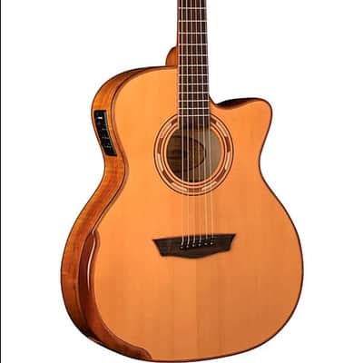 Washburn WCG66SCE Comfort Series Grand Auditorium with Electronics image 13