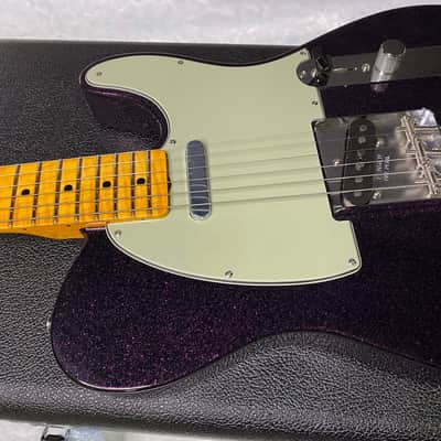 NEW! Fender Custom Shop Flamethrower Telecaster - NOS - Modern Specs - Texas Special Pick-Ups - AAAA Flamed Neck - Magenta Sparkle - Authorized Dealer - 7.55lbs - G07167 image 9