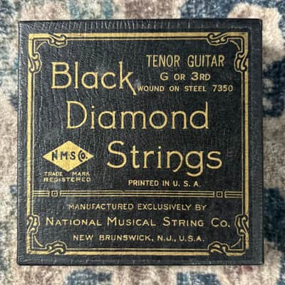 1930s Tenor Guitar G or 3RD Wound On Steel 7350 Vintage Guitars Strings! image 2