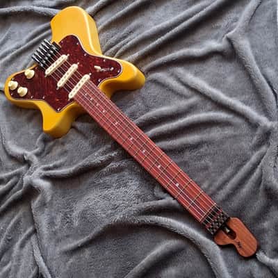 Neocas+er | Al Cobb Luthier handmade, classic-styled, vintage-inspired, headless, multiscale guitar image 1