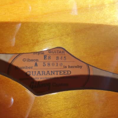 Gibson Gibson ES 345 Custom Shop 1998 Sunburst image 6