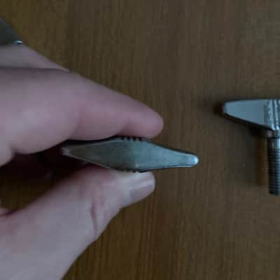 Vintage Pearl Wingbolt for hardware DRUMS WING SCREW Vite ad Aletta image 3
