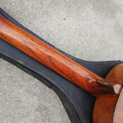Vintage 1920's Supertone All Mahogany Parlor Guitar - Very Rare!  Gorgeous! image 12