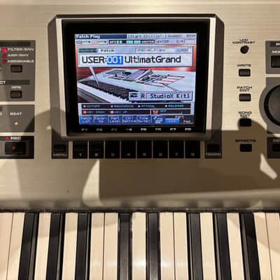 Roland Fantom-X8 88-Key Workstation Keyboard 2003 - 2004 - Silver image 2