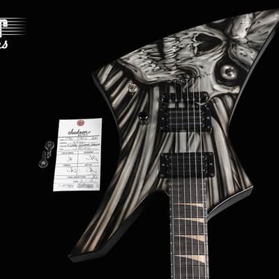 Jackson USA Custom Shop Kelly Mike Learn NAMM Engraved Aluminium Skull ONE OFF wow image 5