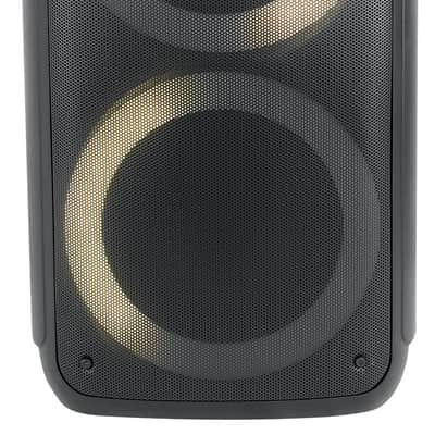 Rockville ROCK PARTY Dual 8" Wireless Rechargeable Karaoke Machine System w/Mic image 3