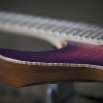 ESP USA M-II HT SD RM - Cranberry Burst - Demo image 15