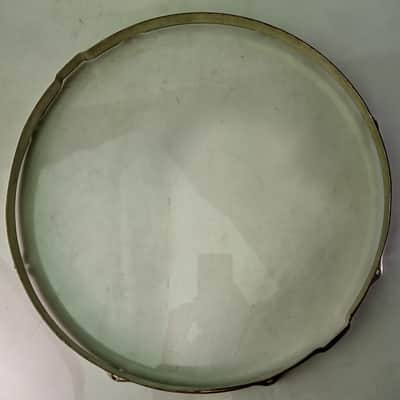 Leedy 15"NOB Stick-Chopper Snare Drum Resonant Rim/Hoop Nickel-Brass Vintage 20s image 5