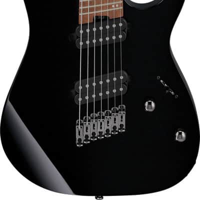 Ibanez RG Multi Scale 7 String Electric Guitar - Black (RGMS7BK) image 12