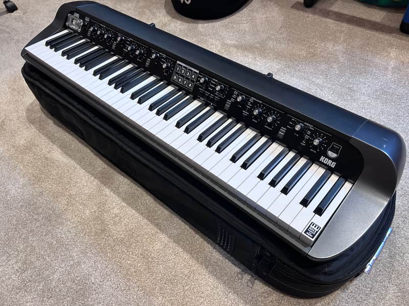 Korg SV2-73 key stage piano with soft case. image 1