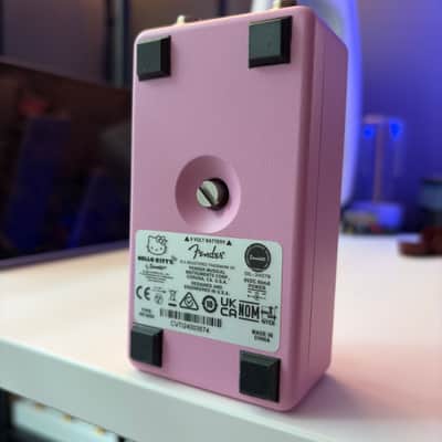 Limited Edition Fender Hello Kitty Fuzz Pedal in Pink image 3
