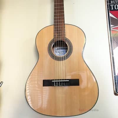 Crestwood Sonora Requinta Acoustic-Electric Nylon-String Classical Guitar image 1