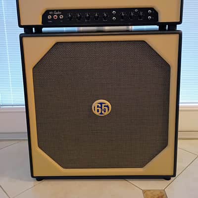65 Amps 4x12 Cabinet 2000s - Black & Tan image 2