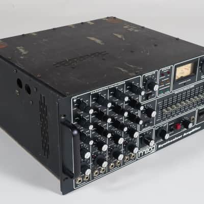 Moog Synthesizer Amplifier Synamp model 301A with four independent MKPE parametric equalizers and more (serviced) image 8
