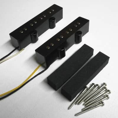 Jazz Bass Pickups Vintage Correct Hand Wound Alnico 5 SET Q pickups 1963 64 65 Custom Shop Fender image 3