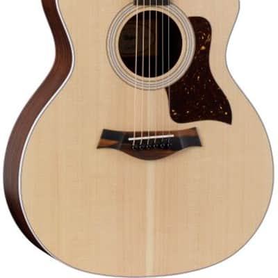 Taylor 214ce Grand Auditorium Acoustic Electric Guitar - Natural image 1