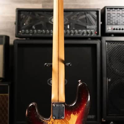 Fender Vintage 1958 Precision Bass - 3 Tone Sunburst with Original Hardshell Case - Used image 9