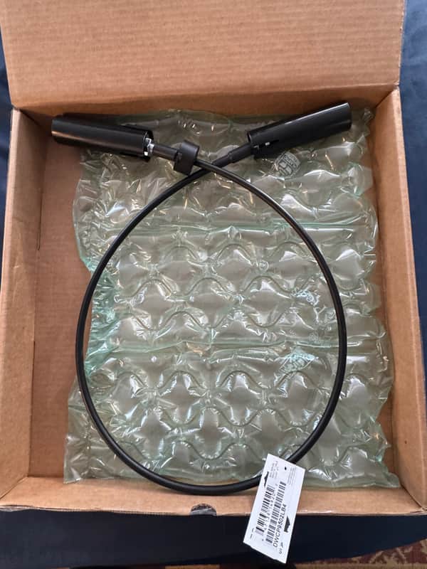 DW DWCPCA4R 4' Precision Cable for Remote Hi-Hat, Removable 2010s - Black image 1