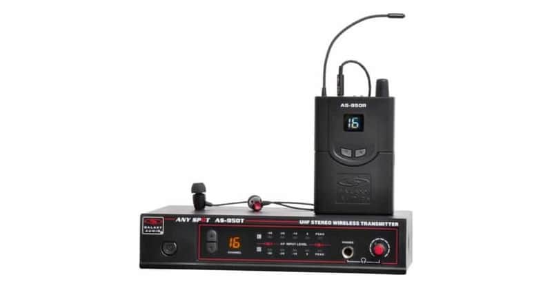 Galaxy Audio AS-950-N Wireless In-Ear Monitor System - N: 518 to 542 MHz image 1